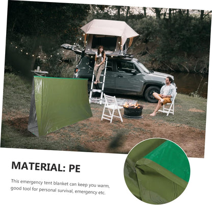 SUPVOX Emergency Survival Blanket Multi-Purpose Camping Tent Thermal Lightweight Waterproof Sleeping Bag