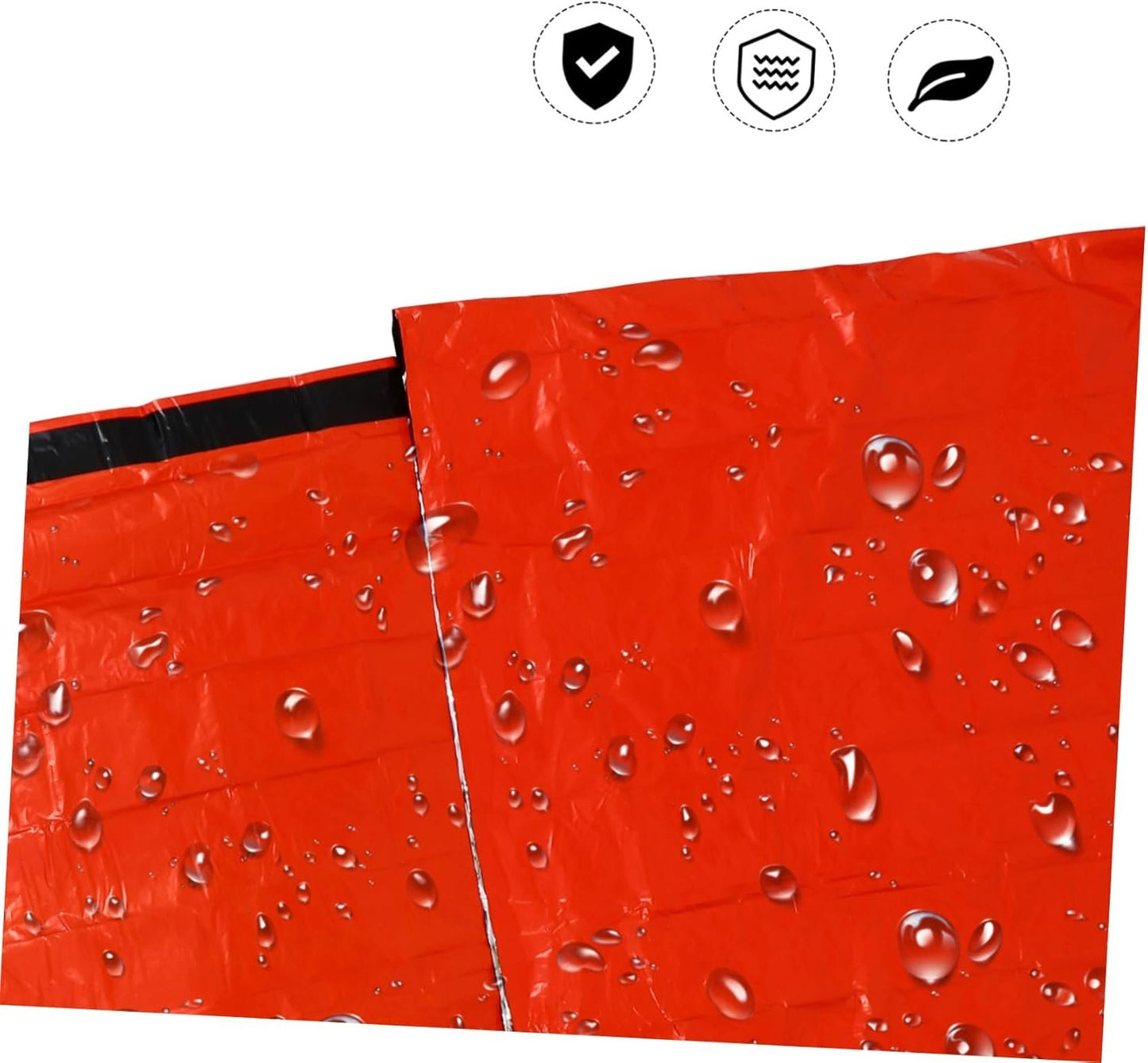 BESPORTBLE Emergency Tent Car Emergency Space Blanket Outdoor Blanket Fan Bed Pe Tear-Resistant Material Orange