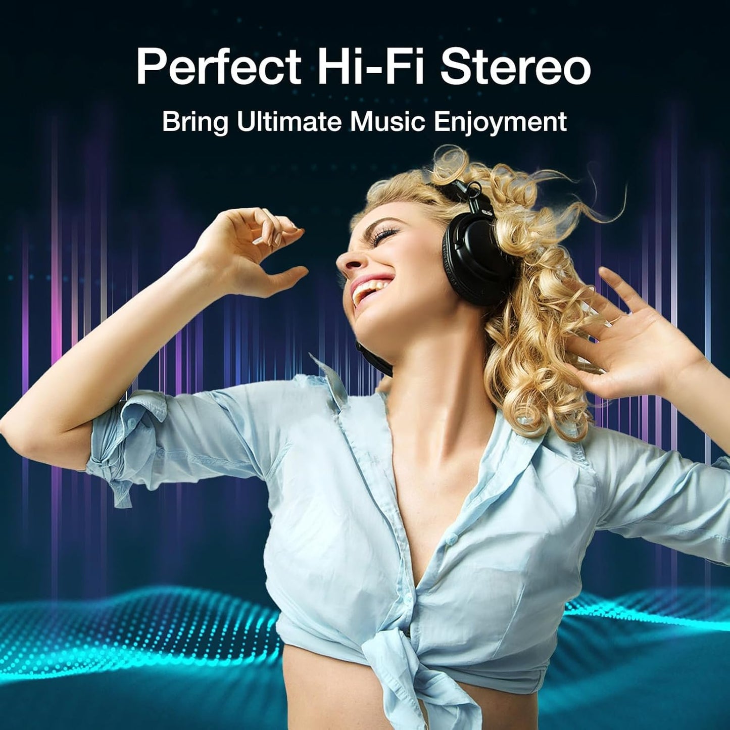 VCE 6.35mm (1/4 inch) Male to 3.5mm (1/8 inch) Female Stereo Audio Jack Adapter for Aux Cable, Guitar Amplifier, Headphone, 2 Pack