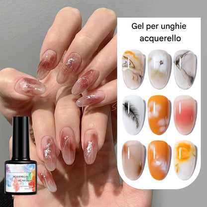 Nail Gel, Nail Polish, Uv Led Soak Off Art Personal Care Beauty Supplies, Accessories Women Girls Daily Use Salon Home Manicure, for Nail-Arts Design, Multicolor