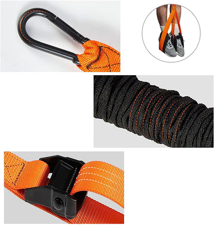 Pull Up Band, Workout Resistance Strap, Upper Body Trainer, Doorway Fitness Strap, Assisted Exercise Band, Adjustable Workout Gear, Strength Training Strap, Home Gym Tool