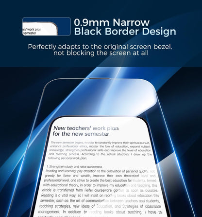 MAGIC JOHN 3rd Gen Upgraded for iPhone 16 Pro Max Screen Protector 6.9 Inch, HD Clear, Shatterproof Tempered Film, Auto Dust-Elimination, Bubble Free, Easy Installation, 2 Pack