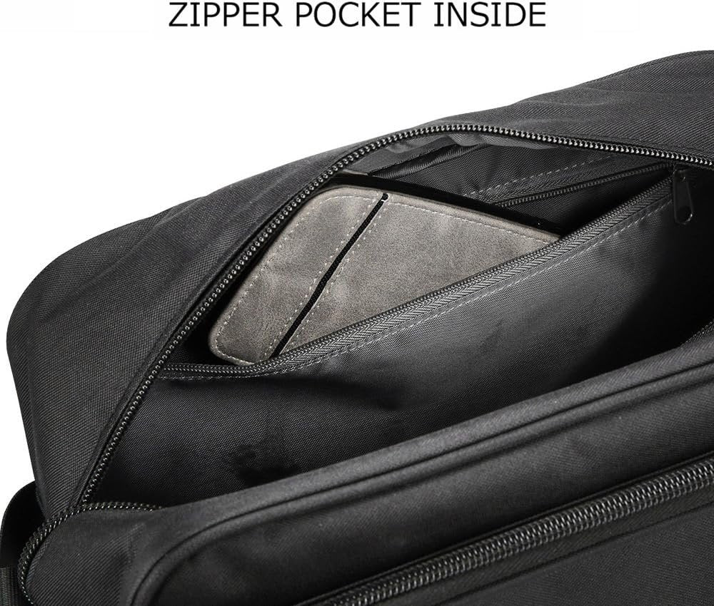 Lucky Rain Toiletry Bag for Men, Mens Bathroom Shaving Kit Travel Bag, Waterproof Travel Bag for toiletries with Handle for Travel Business, Black