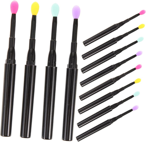 VICASKY 12Pezzi Labbra Silicone Per Applicazione e Lucentezza Strumenti Portatili Per Make Up e Accessori