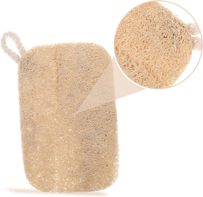 FRCOLOR 10pcs Natural Loofah Dish Sponge for Kitchen Stubborn Removal Easy Maintenance Multipurpose Loofah