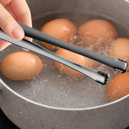 Chalaza Remover Tool, Eggshell Opener, Membrane Removal Tongs, Stainless Steel Grip, Easy Fragment Cleanup, for Kitchen and Baking Use, Egg Cooking Accessory, 5.1 Inches