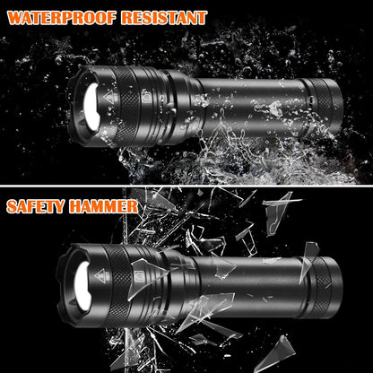3Pack Rechargeable Flashlights, Tactical Flashlights High Lumens, Super Bright Flashlight, Mini Small Flashlights Powerful, LED Linterna Recargable, Pocket Handheld LED Flash Light for Home Emergency