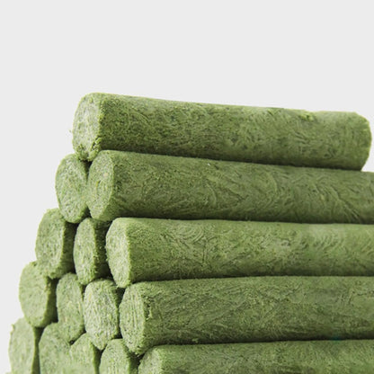 Cat Grass Sticks | Edible Snack Kitten Chew Toy - Chicken Flavor Dry Freeze Feline Grass Snack for Hairball Removal Oral Care Teeth Cleaning Appetite Boosting