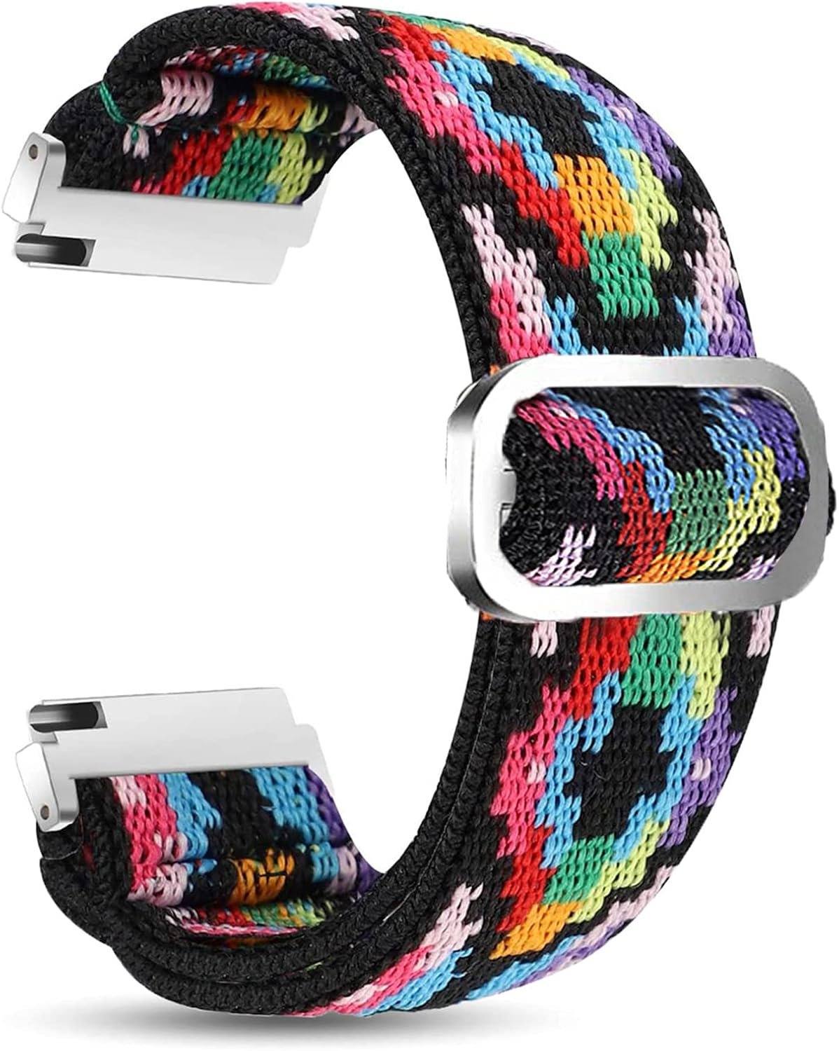 Compatible for Polar Ignite 3 Band, Lamshaw Stretch Elastics Nylon Adjustable Replacement Strap Accessories Compatible for Polar Ignite 3/Polar Ignite 2/Polar Ignite