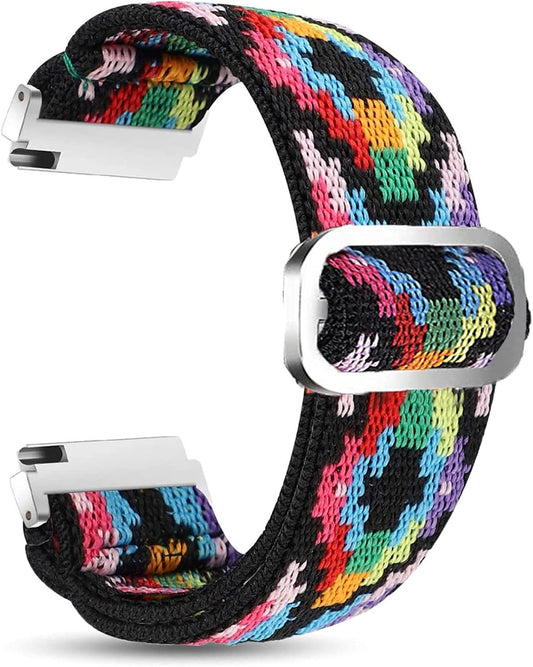 Compatible for Polar Ignite 3 Band, Lamshaw Stretch Elastics Nylon Adjustable Replacement Strap Accessories Compatible for Polar Ignite 3/Polar Ignite 2/Polar Ignite