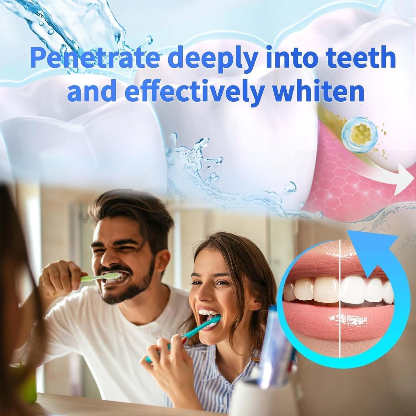 SP-6 Ultra Whitening Toothpaste, Sp 6 Toothpaste, Toothpaste Sp-6 Brightening, Probiotics Brightening Toothpaste, Deep Cleaning Oral Care Toothpaste 120g