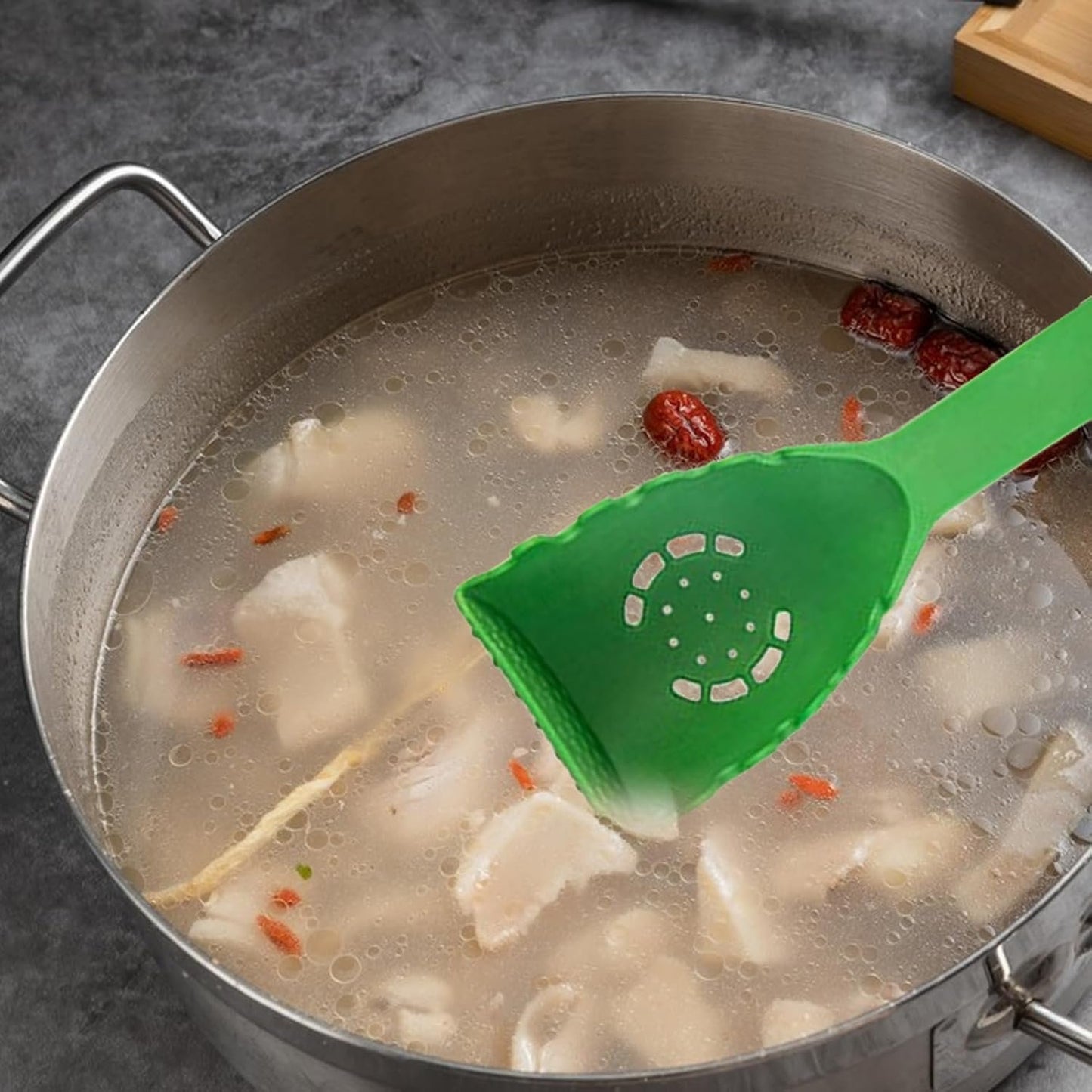 Povanjer Set Utensili da Cucina, Gadget da Cucina,Utensili da Cucina 8 in 1 | Set di Utensili da Cucina riutilizzabili, Utensili da Cucina per friggere, cuocere al Forno, Cucinare