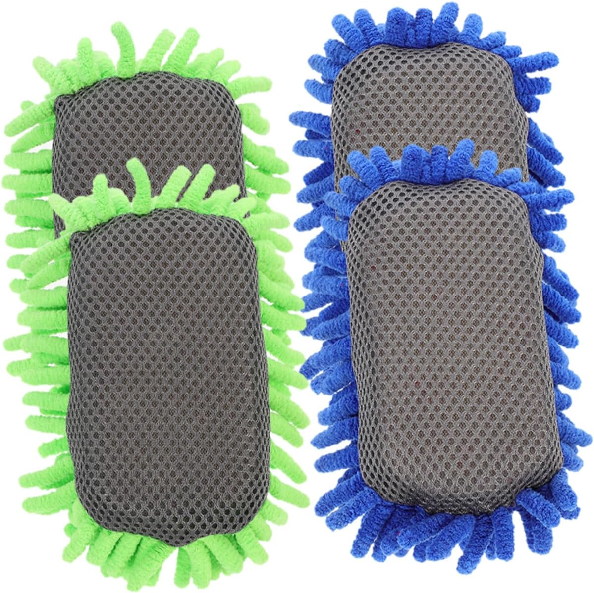 Baluue Office And Classroom Essential 4 Pack Whiteboard Cleaning Eraser Strumenti Per La Cancellazione A Secco Ciniglia Morbida Riutilizzabile E Facile Da Usare