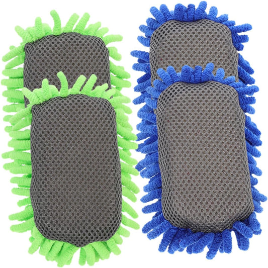 Baluue Office And Classroom Essential 4 Pack Whiteboard Cleaning Eraser Strumenti Per La Cancellazione A Secco Ciniglia Morbida Riutilizzabile E Facile Da Usare