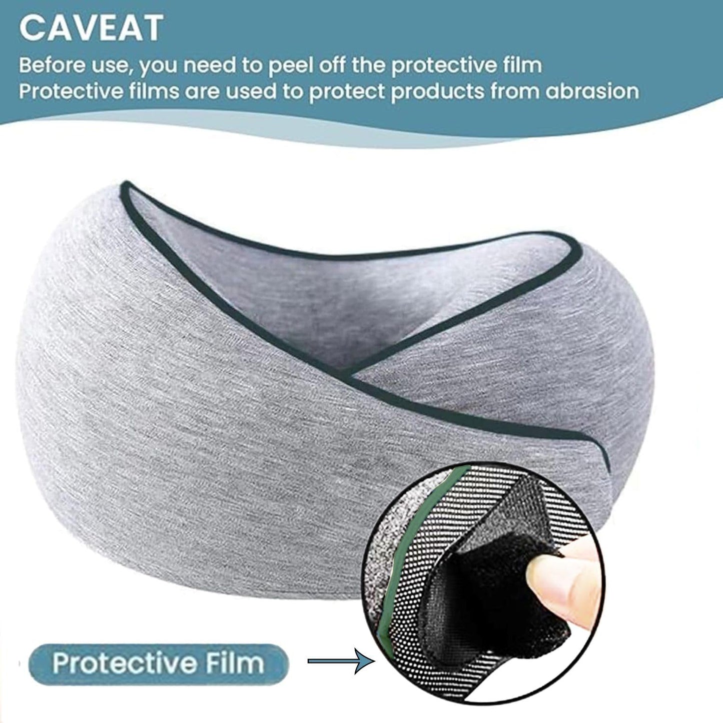 HUANT Neck Pillow for Travel - Memory Foam, Comfortable & Breathable Soft U Shaped Pillows Neck & Head Support Relieve Fatigue, Portable Pillows for Airplane, Cars, Office,Pillow with Washable Cover