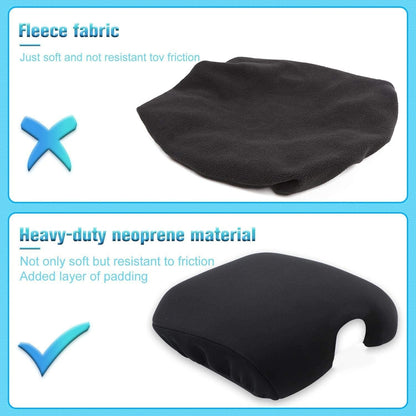 Voodonala for 2010-2017 Dodge RAM 1500 2500 3500 Center Console Cover Armrest Pad Cover Trim, for Dodge RAM Interior Accessories Black 1pc