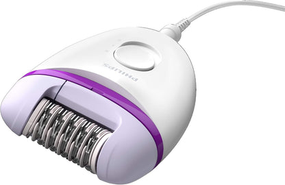 Philips Satinelle Essential Corded Compact epilator with Bikini Trimmer, BRP505/00