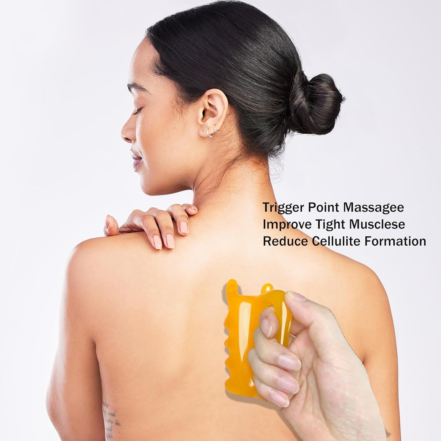 Fascia Blaster Tool for Cellulite - Cellulite Massager Gua Sha Massage Tool for Neck Shoulder Back Body