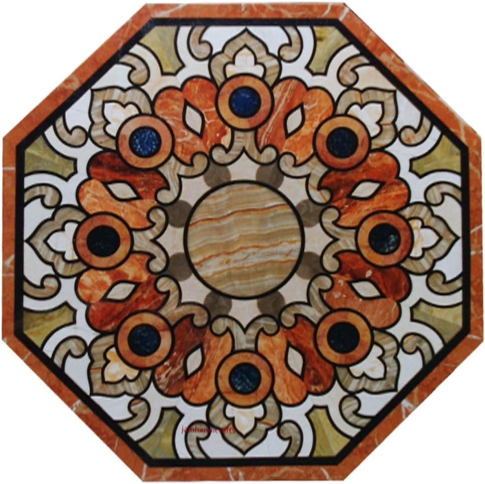 Antique Designer Marble Dining Table Top Inlay Pietradura Home Arts