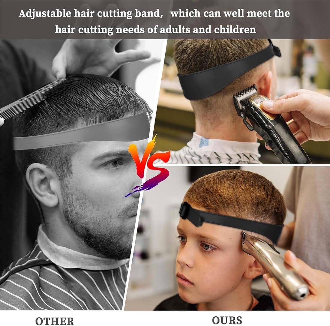 KSJEHW Neck Shaving Template Hair Cutting Guide Silicone Curved Silicone Hair Cutting Model for Household Hair