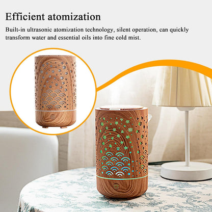 Jubepk Air Diffuser, Auto Fragrance Humidifier, 7.01x3.94x3.94 Inches, Aromatherapy Device, Ultrasonic Mist Mode for Bedroom, Dormitory, Kitchen, Living Room, Black and Yellow