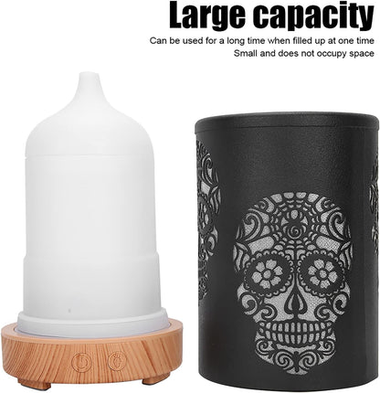 Essential Oil Diffuser Portable Remote Control Aroma Diffuser LED Light Air HumidifierEU Plug