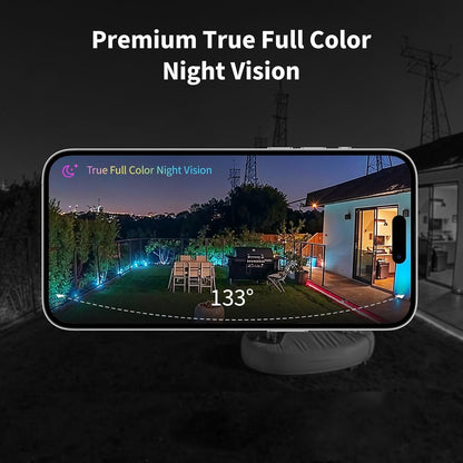 Aqara Security Camera Hub G5 Pro WiFi, Au Version, 2.6K Ultra HD with AI Detection, Full-Color Night Vision, Support HomeKit, Alexa, and Google Assistant, Outdoor, Zigbee/Thread/Matter Support, White