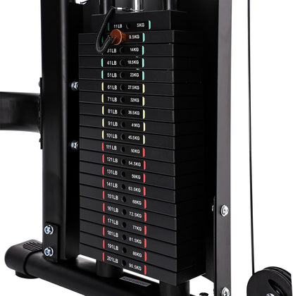 ALTAS Strength 3073 Function Home Gym Machine Pulley System Trainer Exercise Light Commercial Fitness Equipment 2000 Lbs Cable Included Accessories