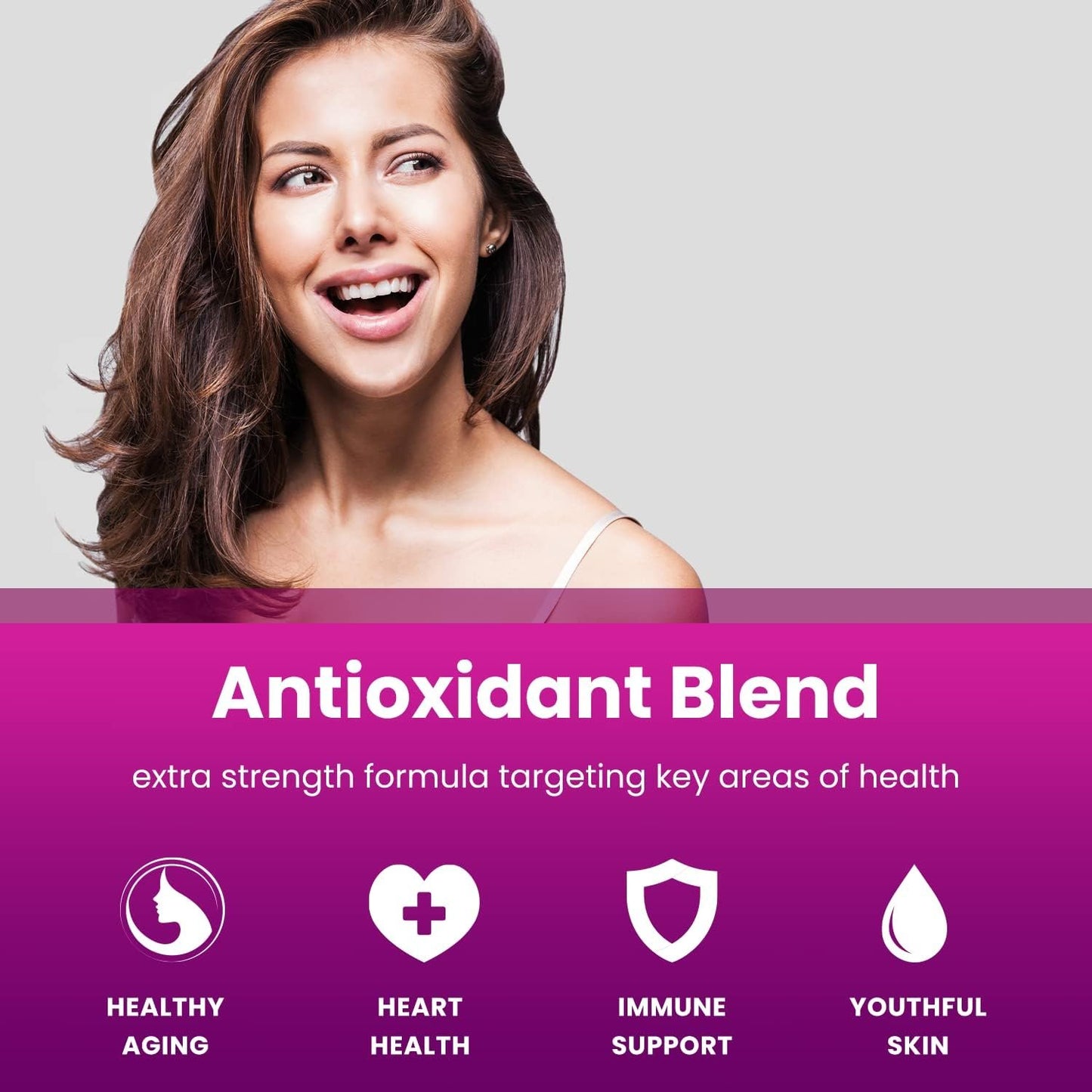 Resveratrol Supplements | 5-in-1 Advanced Formula with Vitamin C, Grape Seed Extract, Acai Berry & Green Tea Extract | Healthy Aging, Immune Support & Heart Health | Vegan & Non-GMO | 60 Capsules