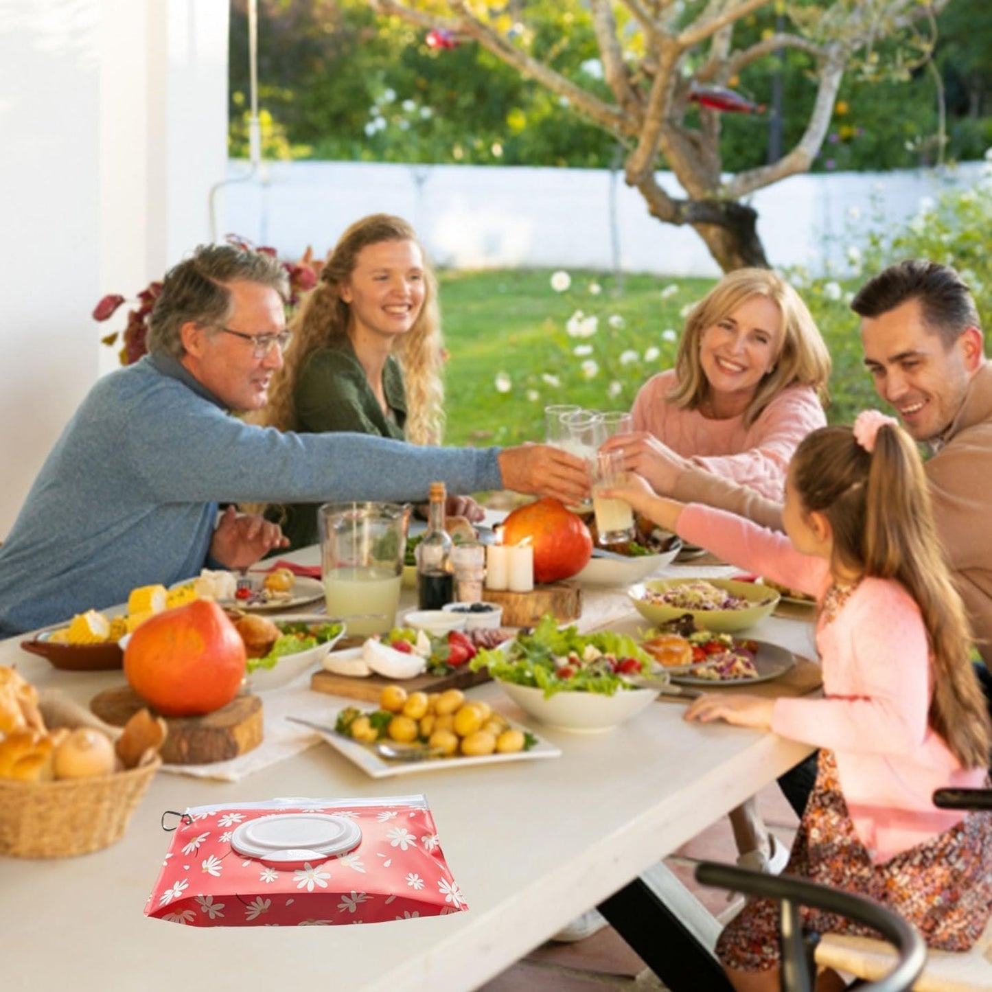 3 PCS Baby Wipes Dispenser Portable Wet Wipe Dispenser Bag，Portable Refillable Wipe Holder, Baby Wipes Container, Wipe Dispenser, Wet Wipe Carrying Case Holder for Travel