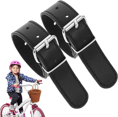 Cycle Basket Cargo Straps, Beach Cruiser Straps, Front Handlebar Decoration, Scooter Bike Gear Attachment, Outdoor Riding Accessories for Travel, Storage, 8.66x0.79 Inches