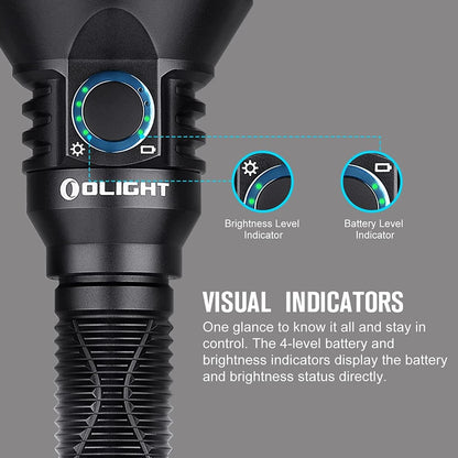 OLIGHT Javelot Pro 2 Kit Max 2500 Lumens&Max 1050 M Rechargeable Torch Ultra-Bright Flashlight for Hunting, Outdoors, Search and Rescue