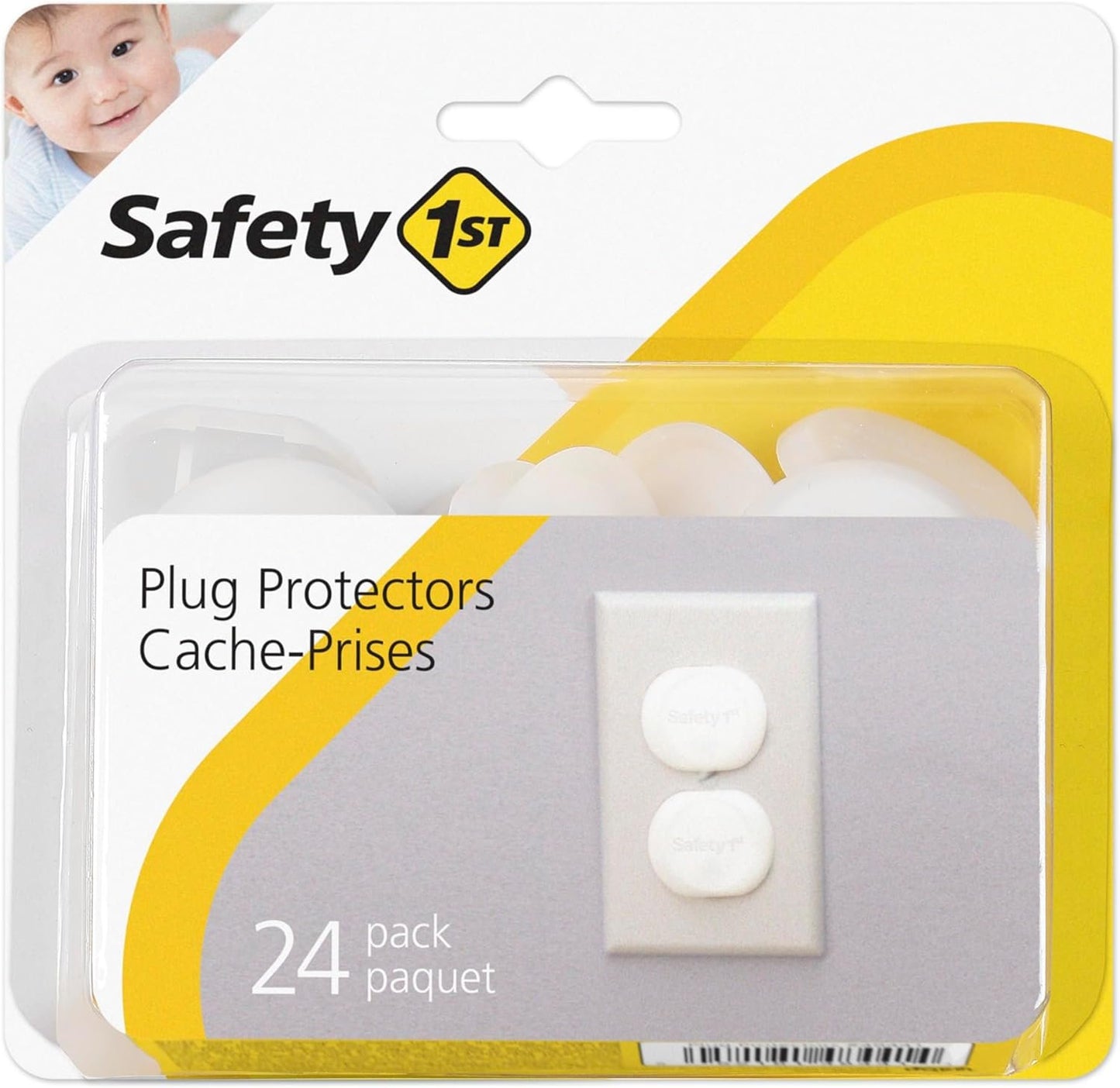 Safety 1st Plug Protectors, Pack of 24