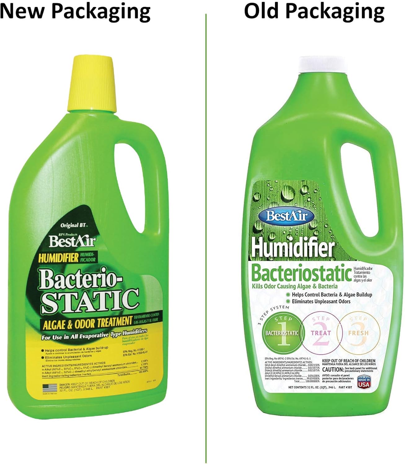 BestAir 3BT Original Humidifier Bacteriostatic Water TreatmentÊ- 96 oz. 3 Pack