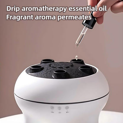 Jellyfish Diffuser, 7 Colors LED Dancing Jellyfish Essential Oil Diffuser with Remote Control, 250ml Jellyfish Mist Flame Aromatherapy Air Humidifier for Home, Bedroom & Office