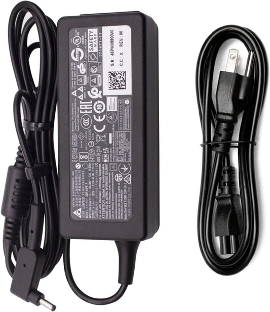 New Genuine Delta 45W Charger for Acer KP.0450H.013 Laptop Power Supply Ac Adapter 3.0 x 1.1mm