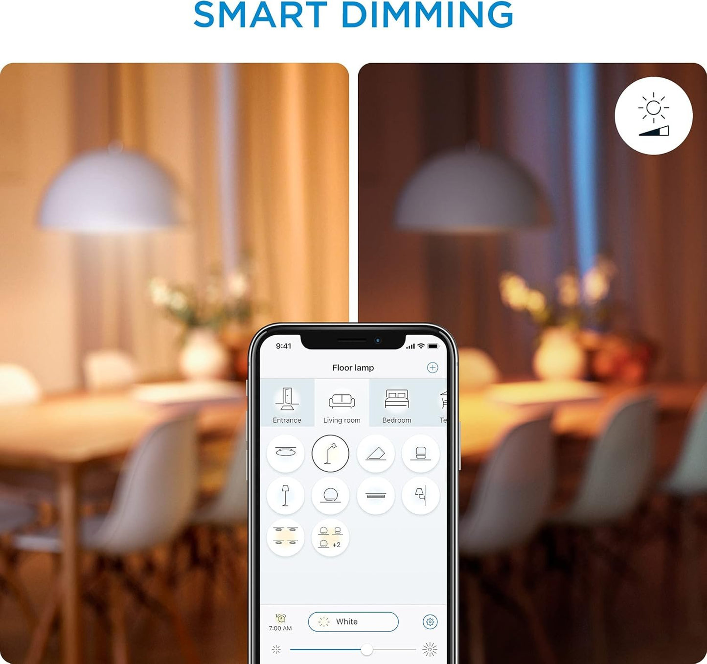 WiZ Connected 60W A19 Medium Base WiFi Tunable White Light Bulb