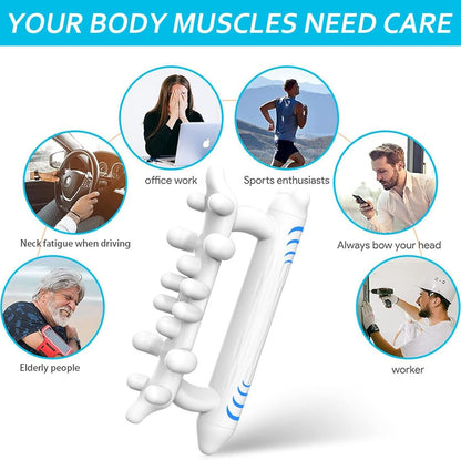 Fascia Massage Tool, Lymphatic Drainage Massager, Cellulite Massager for Cellulite Remover, Itchy Skin Relief, Body Shaping for Thighs, Butt, Legs, Back, Shoulders, Calves