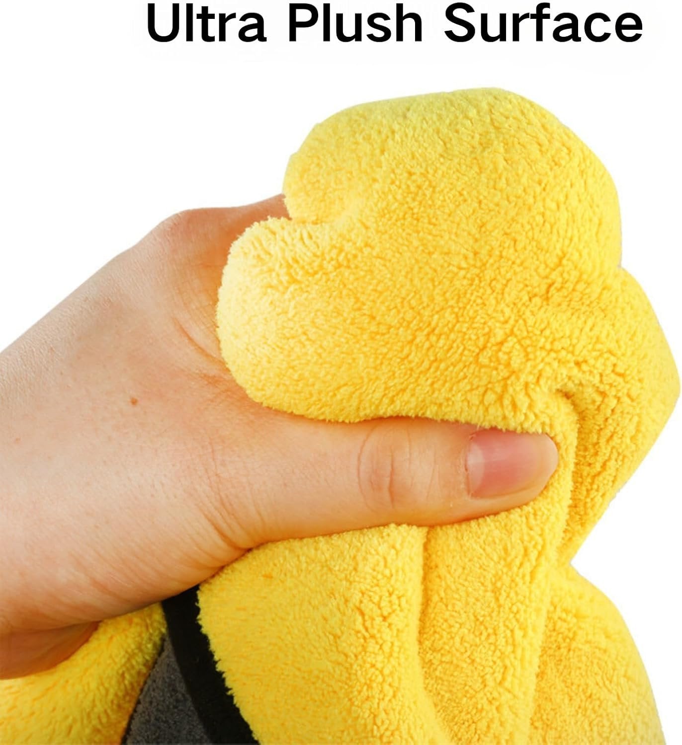 Gifts for Women 8 Pcs Microfiber Cleaning Towel Auto Detailing Cloth Drying Wash Towels Polishing Waxing Dry for Cars Absorbent Towel,Rags for House, Kitchen, Car Care 16" x 16" (8)