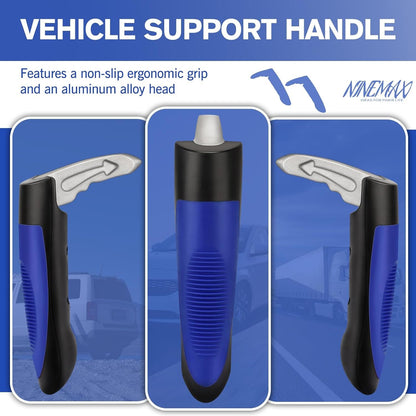 NINEMAX Car Door Handle Assist for Elderly, Vehicle Support Interior Door Handles for Seniors, Safety Auto Grab Cane for Getting in and Out of Car