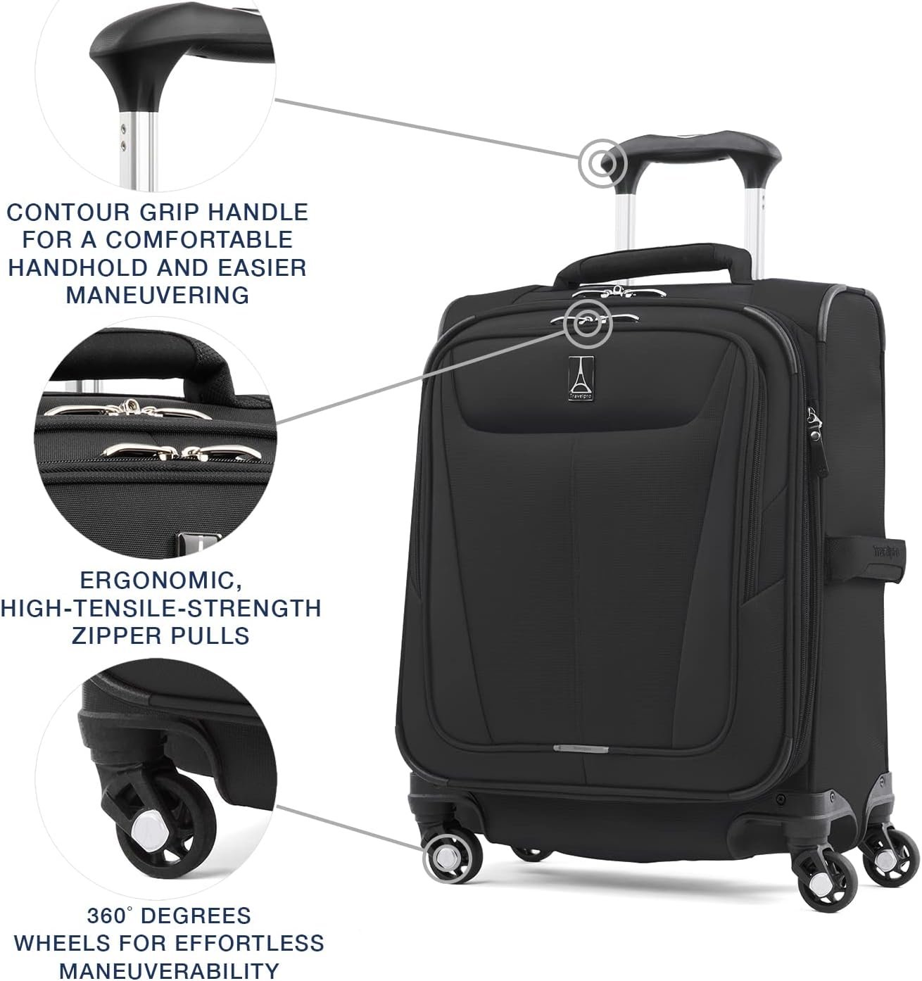 Travelpro Maxlite 5 Softside Expandable Spinner Wheel Luggage
