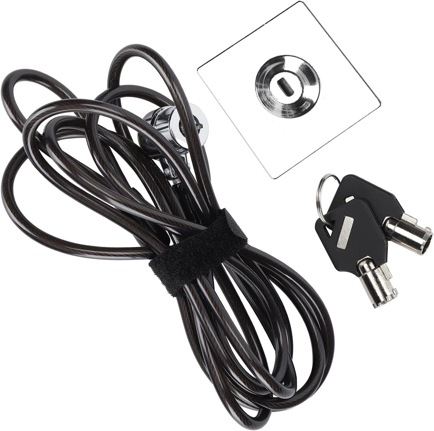 Laptop Lock Lock Antitheft Security Galvanized Cavo con Base di Blocco per - Soluzione di Sicurezza del Computer