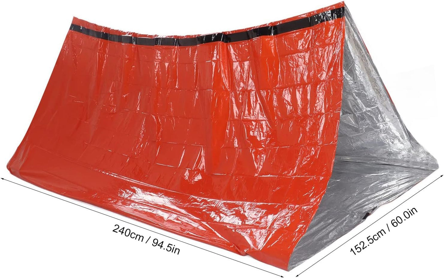 Emergency Survival Shelter Tent, Tube Tent Survival Shelter Resist Wind Snow for Earthquake Relief Camping Hiking Outdoor Adventures(#1)