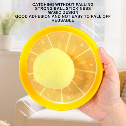 Catch Ball Toy Kids, Sensory Parent-Child Interaction Toy, Lightweight and Portable, 5.91x5.91x0.79 Inches, Premium Quality Compact Ideal for Outdoor Play Easter Basket Stuffer