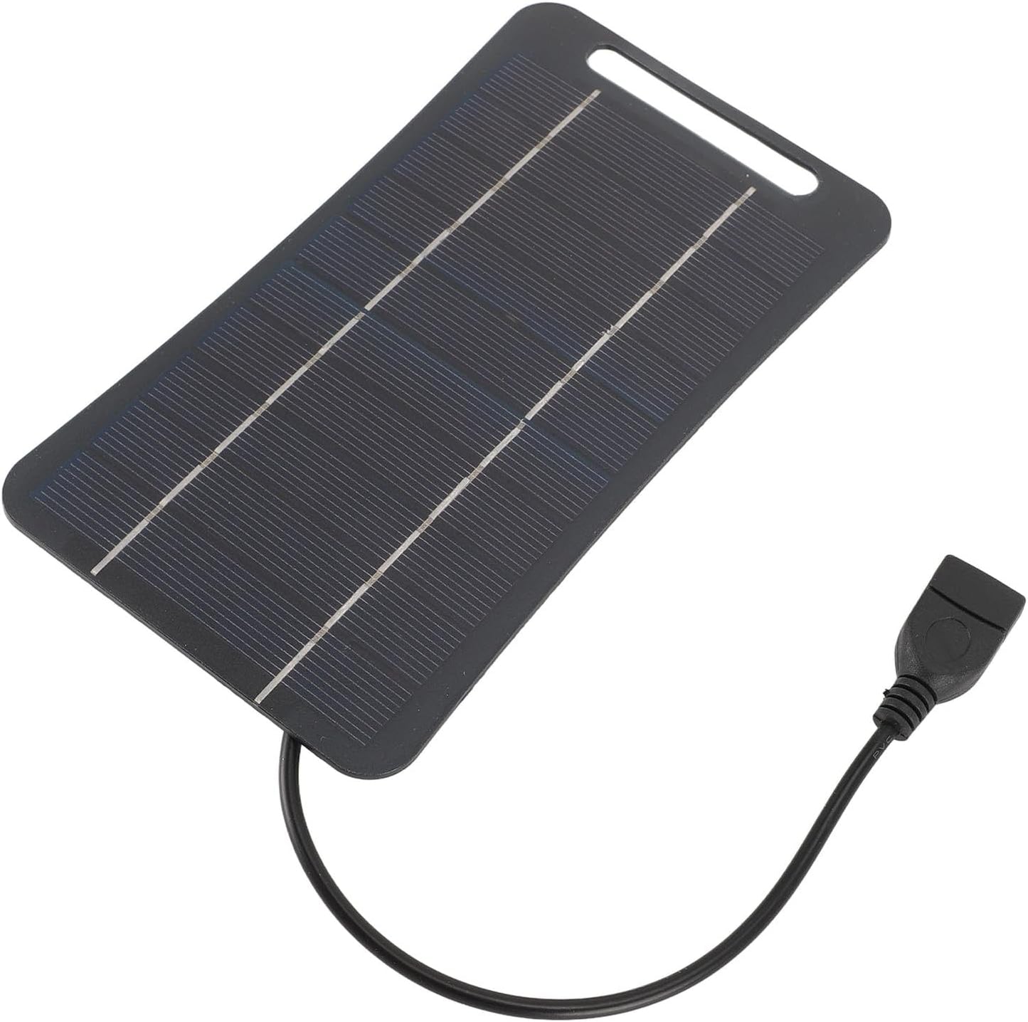 gernie Mini 5V 5W USB Solar Panel Charger for Cell Phone, Small USB Fan, Night Light, Water Pump, High Efficiency Monocrystalline Silicon