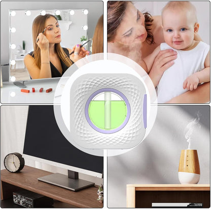 Lesunbak Air Diffuser - Scent Air Machine - Freshening Freshener, Aromatherapy Tool for Car Pet Room Living Room Bathroom Use