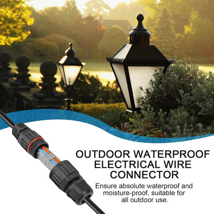 Landscape Wire Connector, Outdoor Waterproof Junction Box, Heavy Duty Underground Wire Connectors for Street, Garden, Pathway, and Landscape Lighting Installation