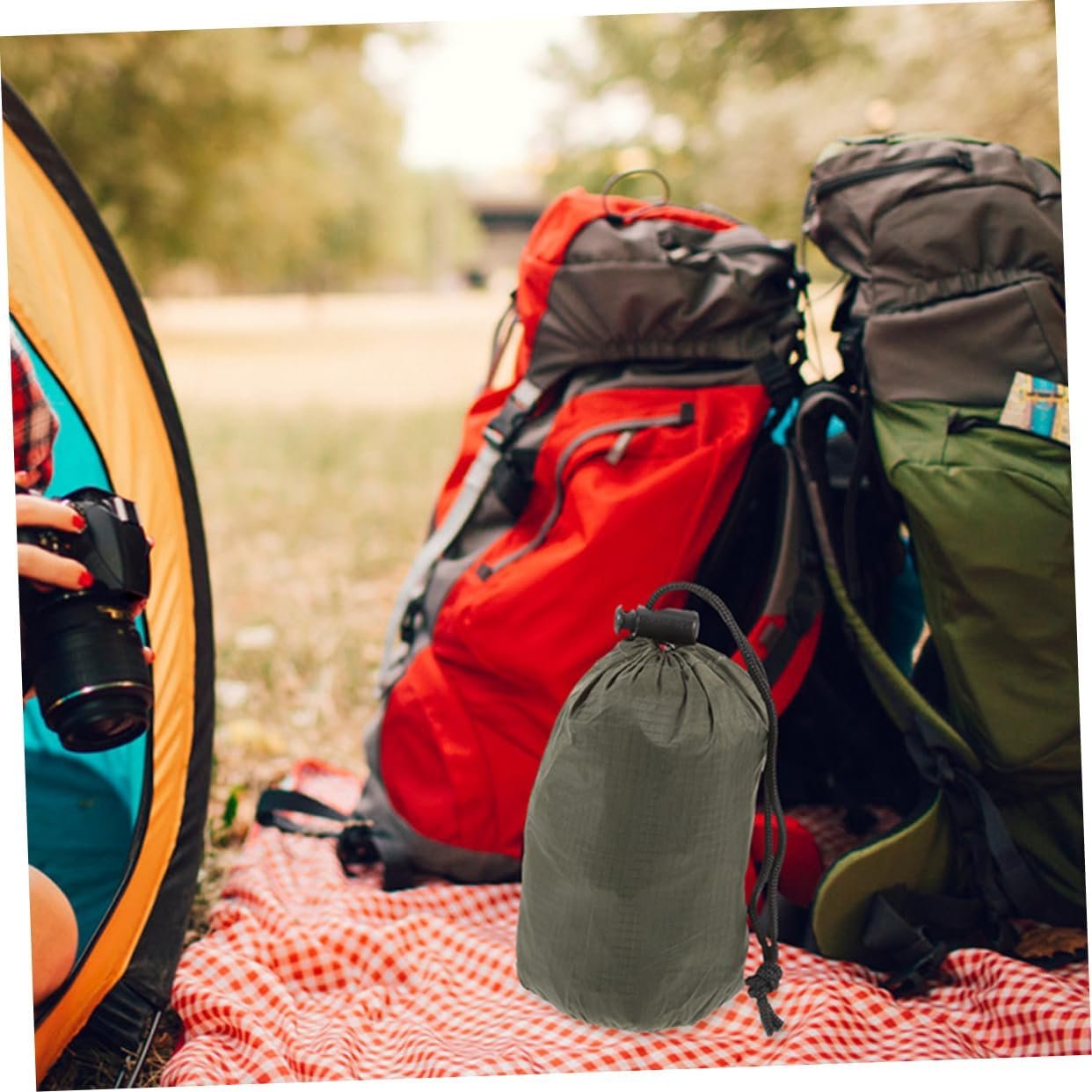 Toyvian 1 Set Emergency Survival Blanket Warm Blankets for Camping Lightweight