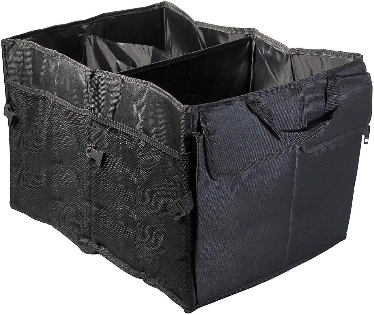 VViViD Collapsible Heavy-Duty Large Nylon Car Trunk Storage Organizer Bin