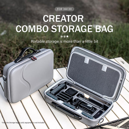 360 X4 Case Waterproof Portable Storge Bag for 360 One X4 Camera Accessories Travel Case for 360 X4 Camera Accessory Organizer